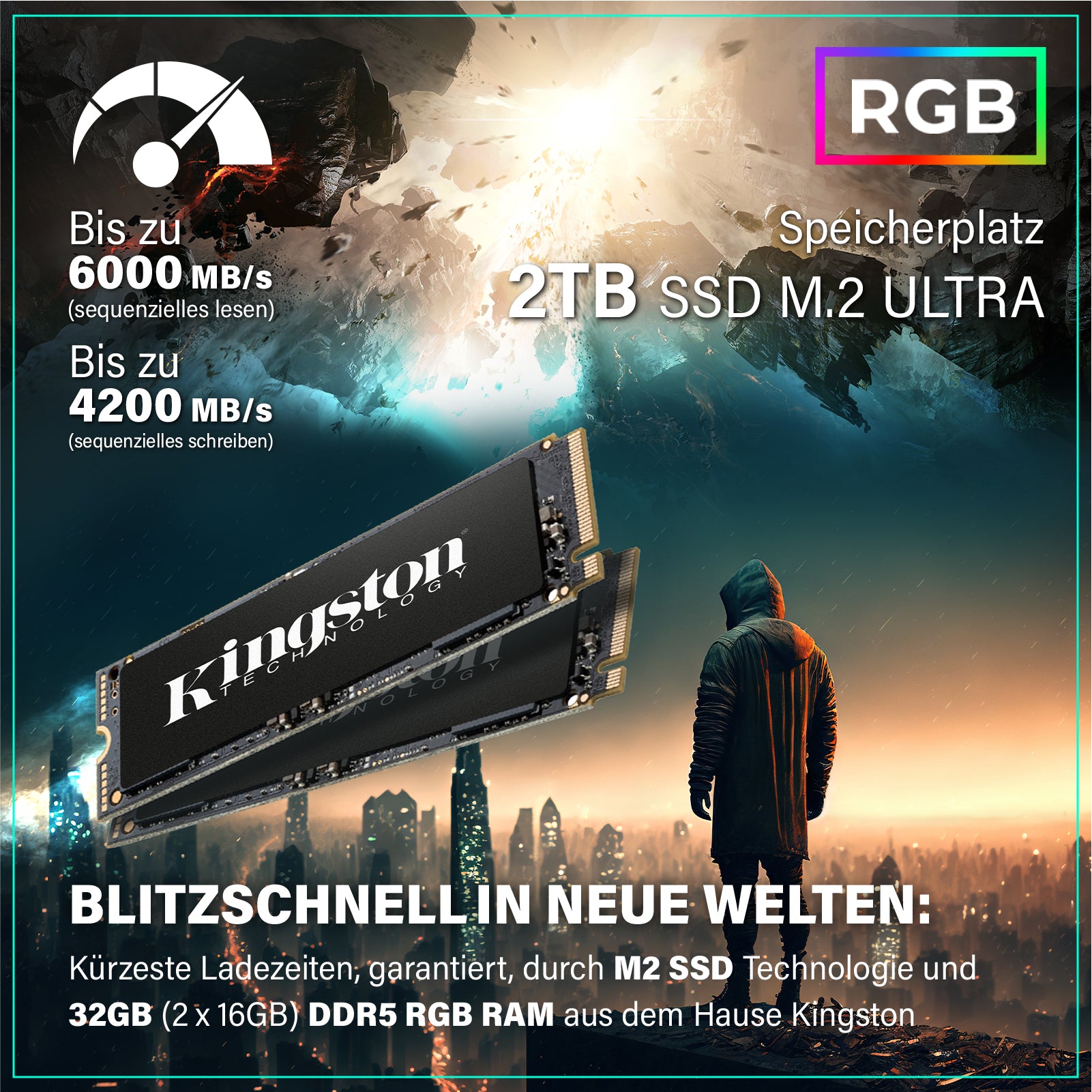 GREED MK5 Pro Gaming PC – AMD Ryzen™ 7 7800X3D, NVIDIA RTX 5080, 32GB DDR5, 2TB SSD, 4K Raytracing, RGB – Windows 11 Pro GREED MK5 Pro Gaming PC – AMD Ryzen™ 7 7800X3D, NVIDIA RTX 5080, 32GB DDR5, 2TB SSD, 4K Raytracing, RGB – Windows 11 Pro